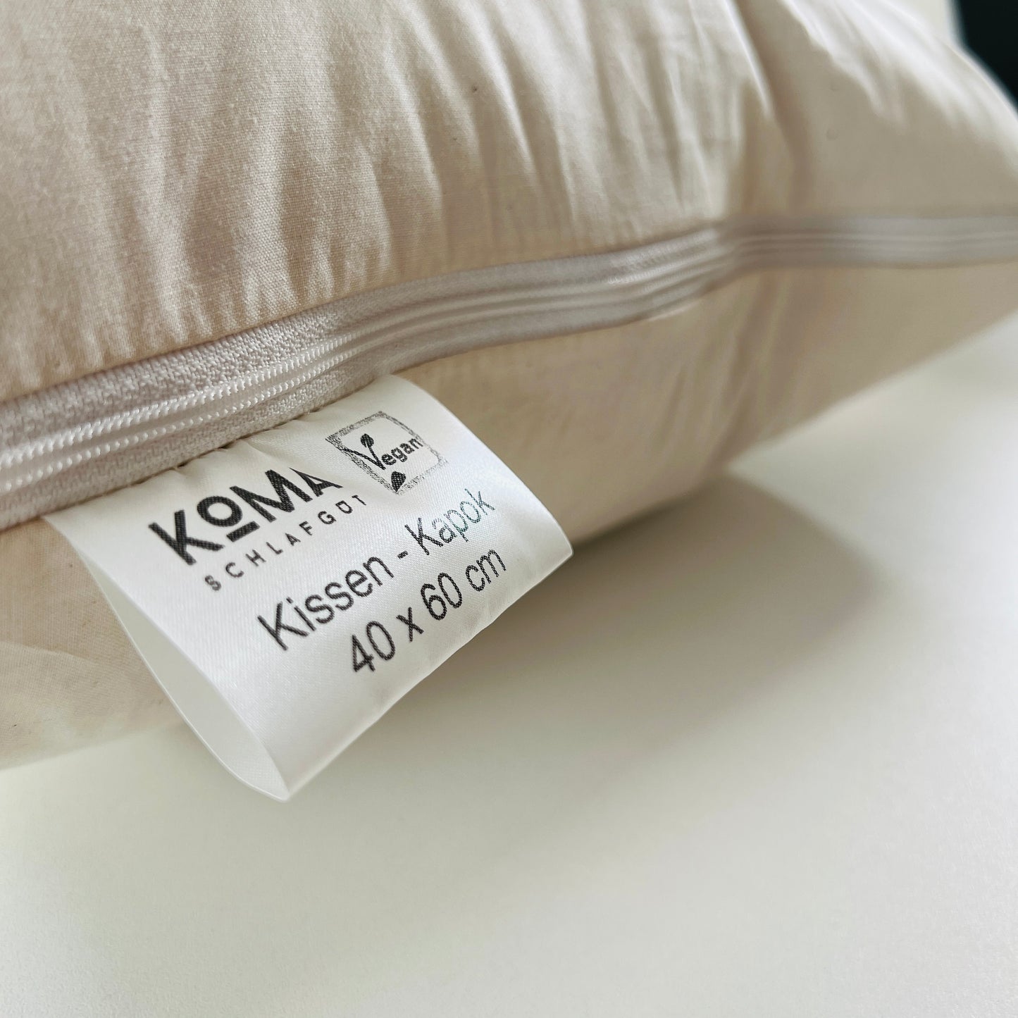 KOMA schlafgut Kapok Bio Kopfkissen Classic