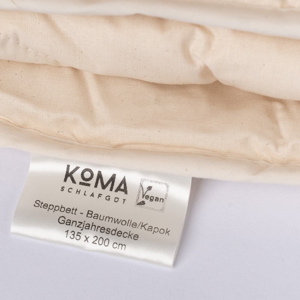 KOMA schlafgut Kapok Bio Bettdecke
