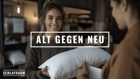 Alt gegen Neu – Starte 2025 nachhaltig mit Schlafraum!