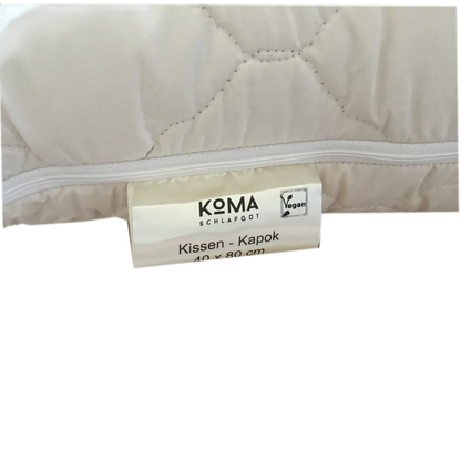 KOMA schlafgut Kapok Bio Kopfkissen
